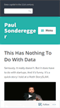 Mobile Screenshot of paulsonderegger.com
