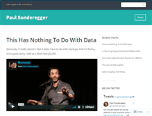 Tablet Screenshot of paulsonderegger.com
